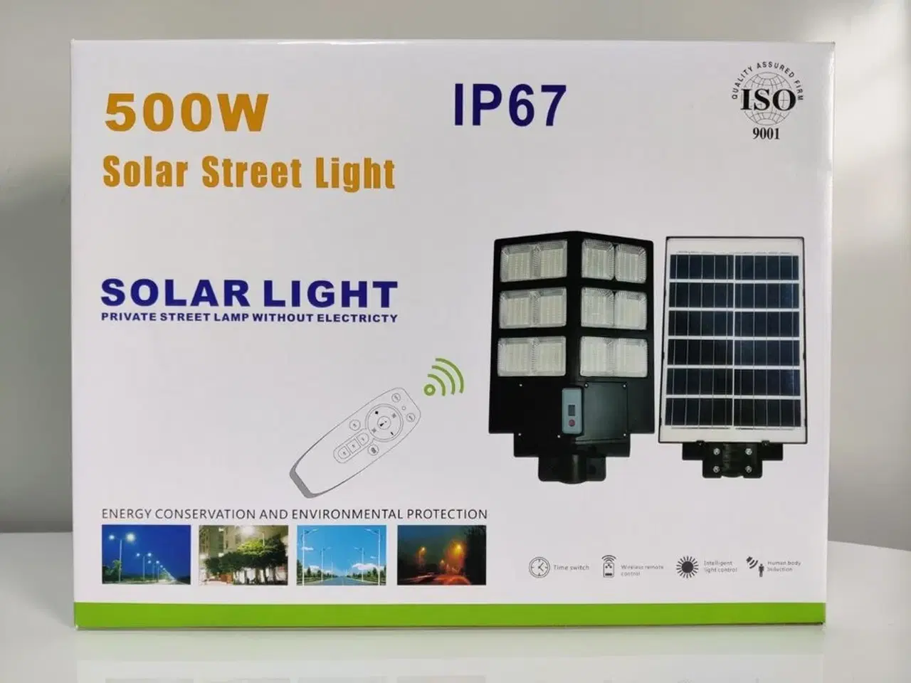 Billede 1 - Solar gadelygte, 500 watt.