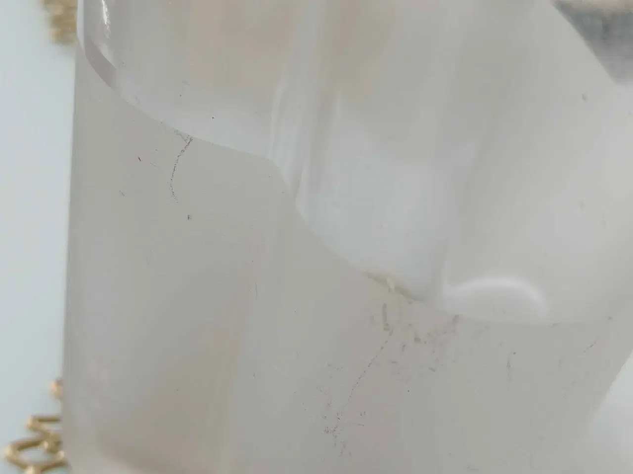 Billede 5 - Sød hjerte vase i glas/ frostet glas