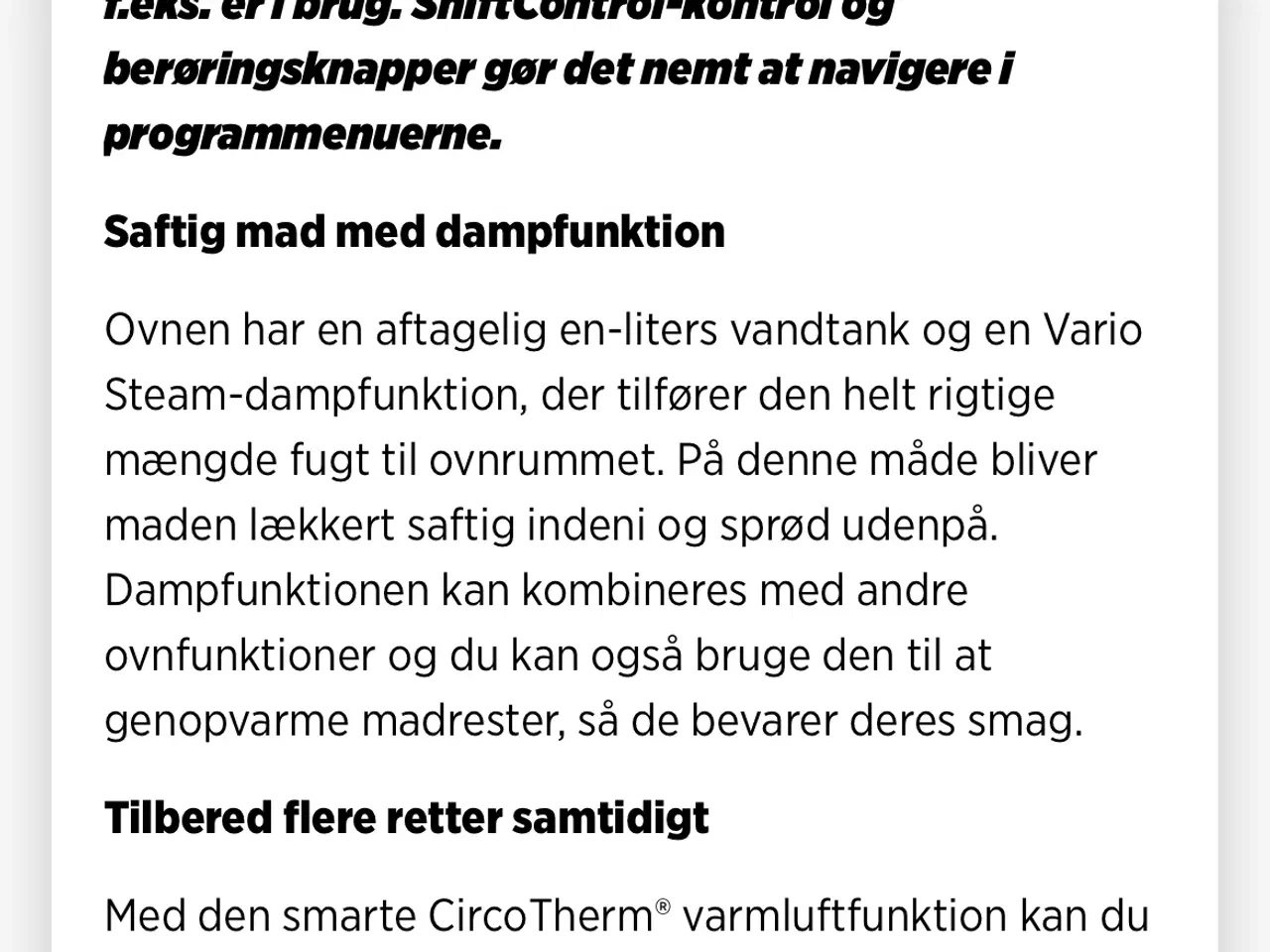 Billede 2 - NEFF Damp Indbygningsovn