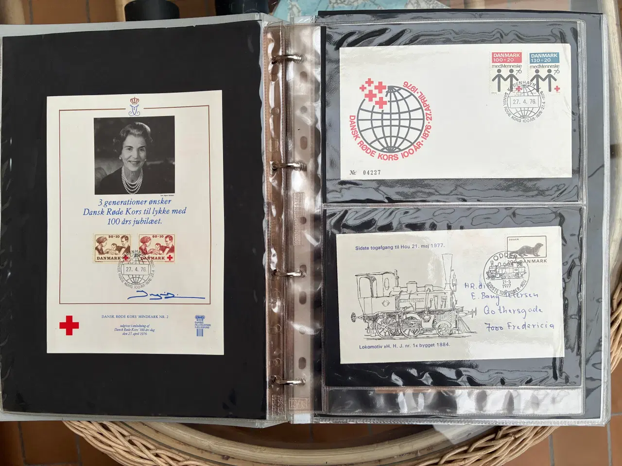 Billede 12 - Frimærker helsager stempler postnoteringer
