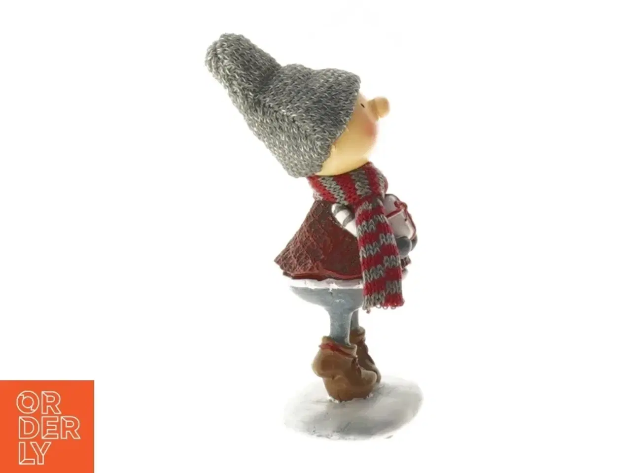 Billede 3 - Nissepige, julepynt fra Værsgo (str. 11 x 5 cm)