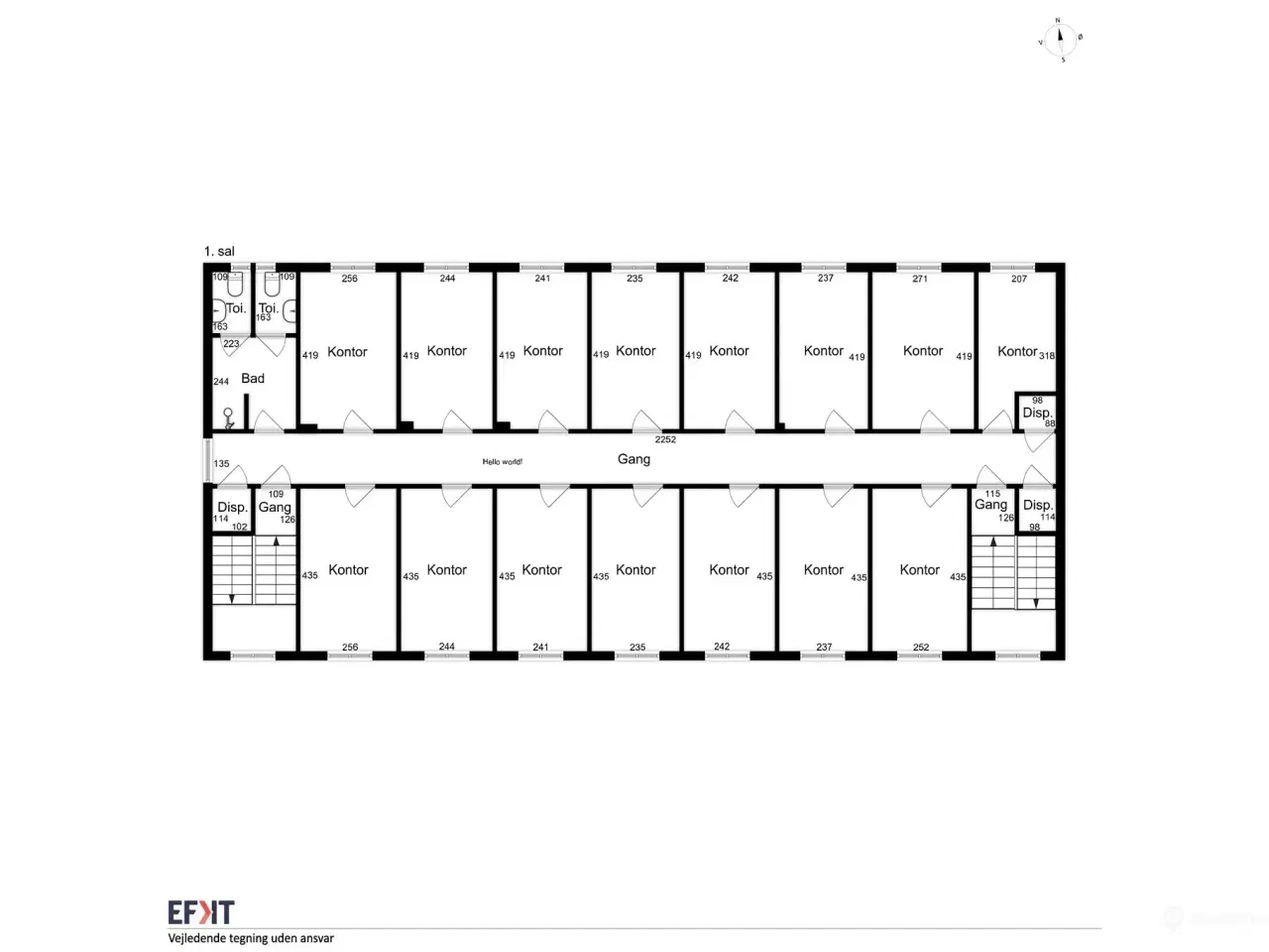 Billede 15 - Funktionelt kontorlejemål tæt på Randers Station