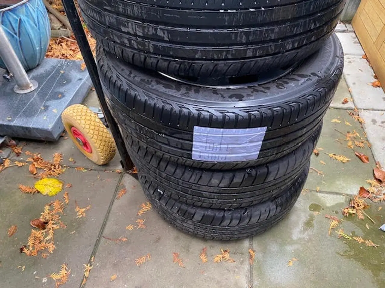 Billede 1 - Fælge med sommerdæk til VW Polo