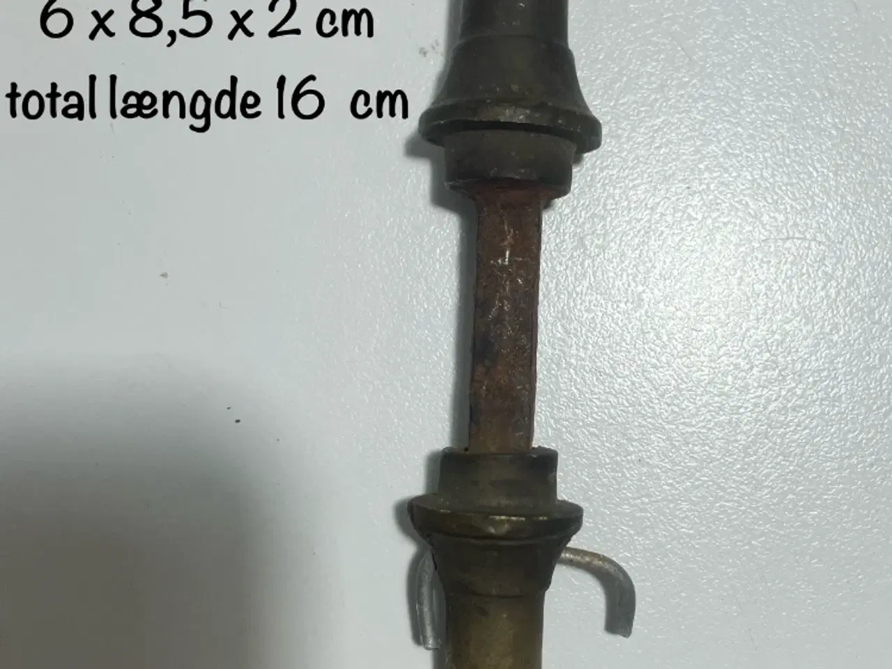 Billede 3 - Gamle messing håndtag