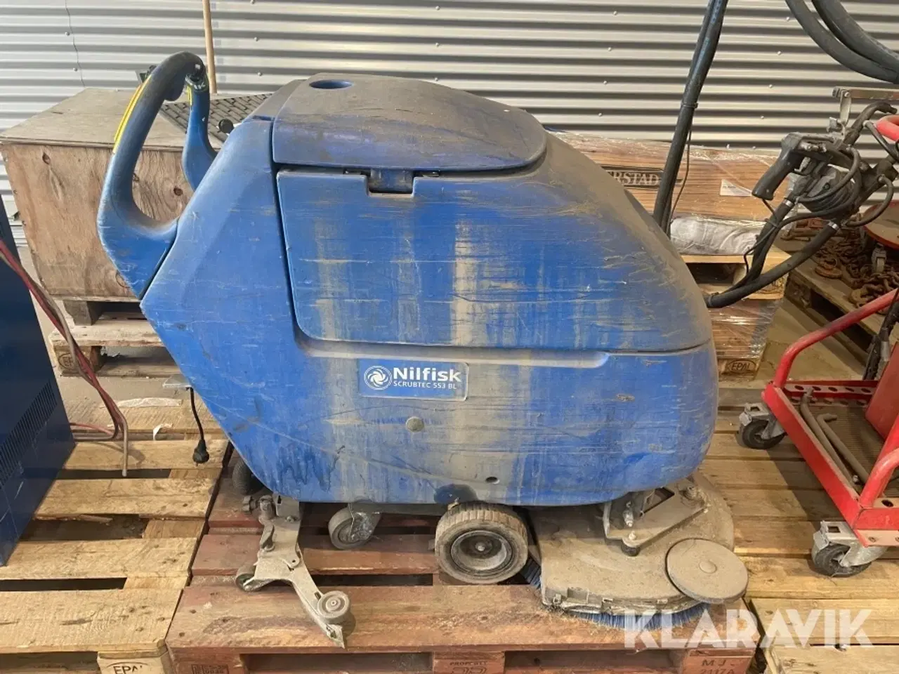 Billede 2 - Gulvvasker Nilfisk Scrubtec 553 BL