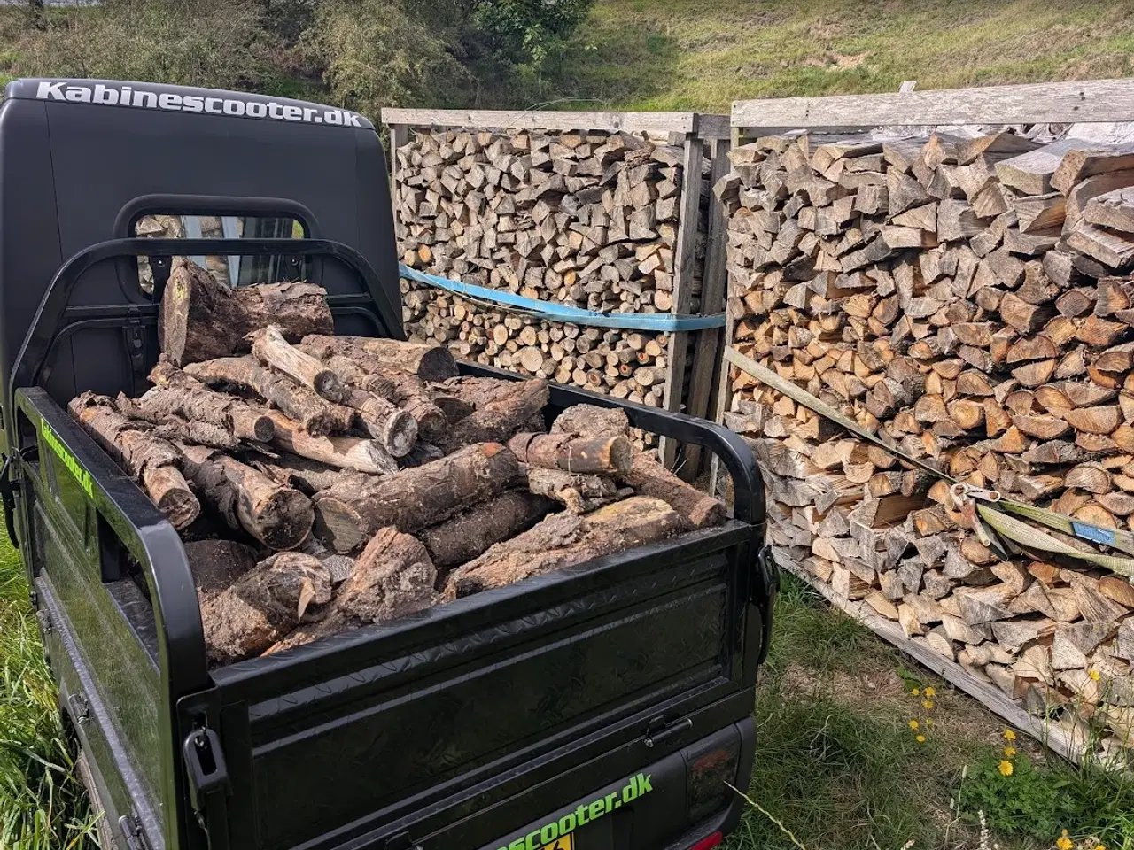 Billede 5 - Kabinescooter BACH Pick-up sort lille knallert