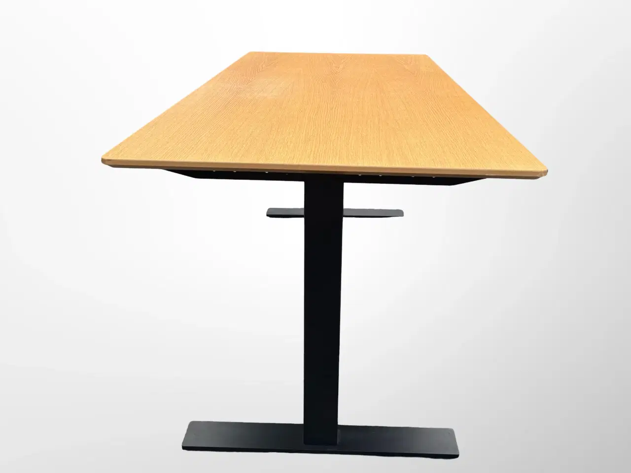 Billede 4 - Mødebord – Eg/Sort Stel 160x80