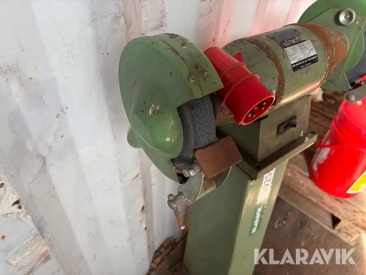 Billede 5 - Slibemaskine KEF Motor S5B dobbelt