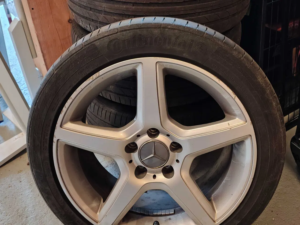 Billede 1 - Mercedes alufælge 