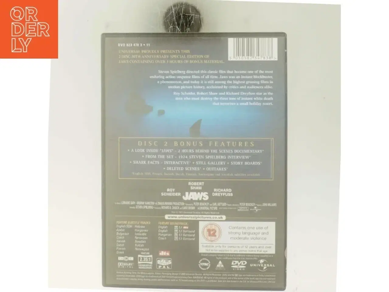 Billede 3 - Jaws (30th Anniversary Special Edition) med Roy Scheider (DVD)