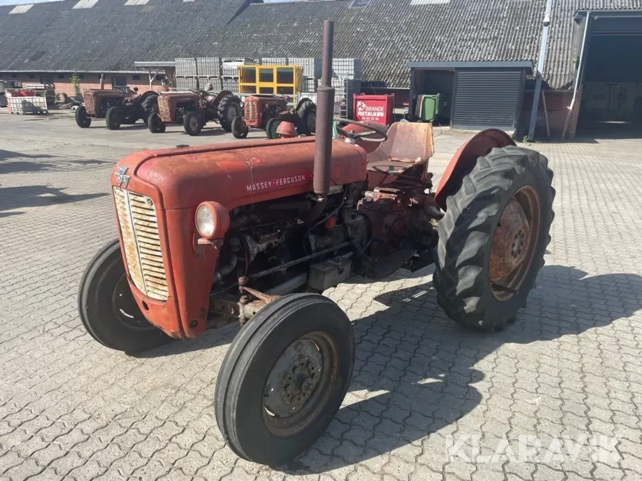 Billede 1 - Veterantraktor Massey-Ferguson 35