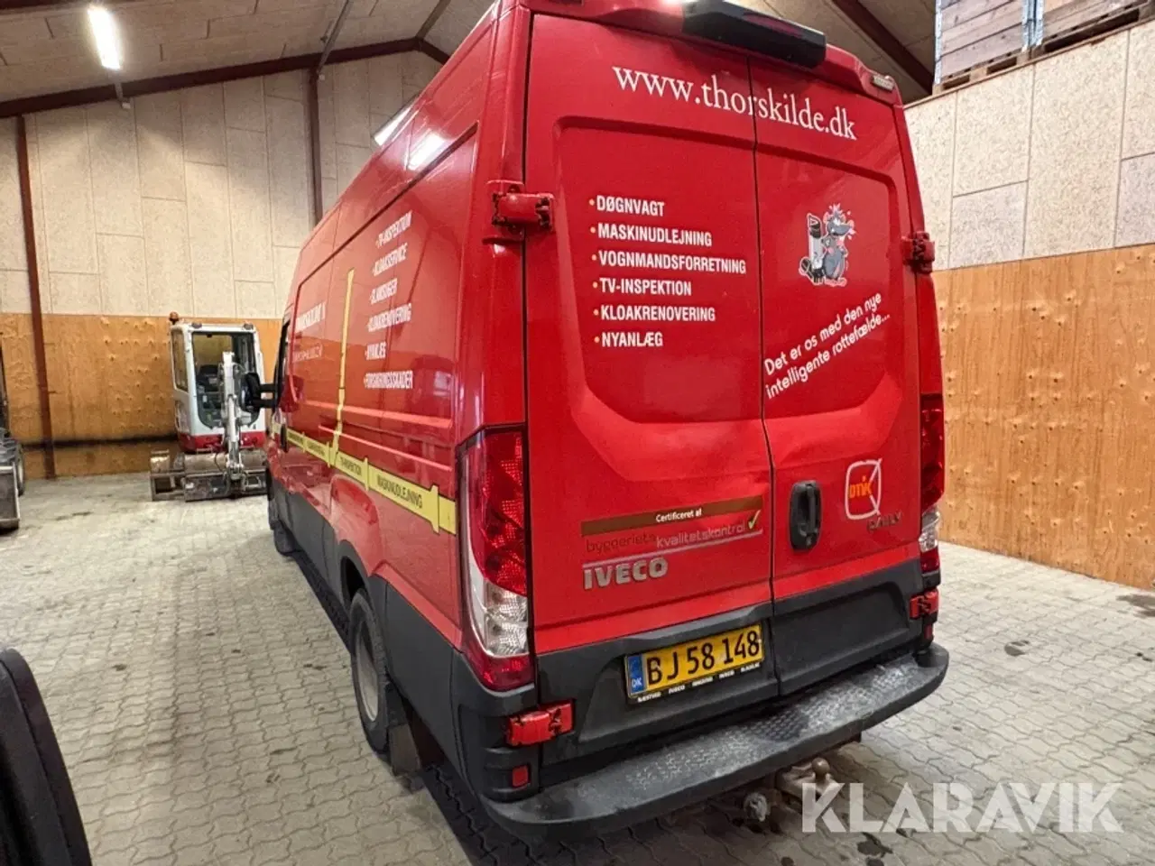 Billede 4 - Varebil Iveco 35c18 3,0D 12m3