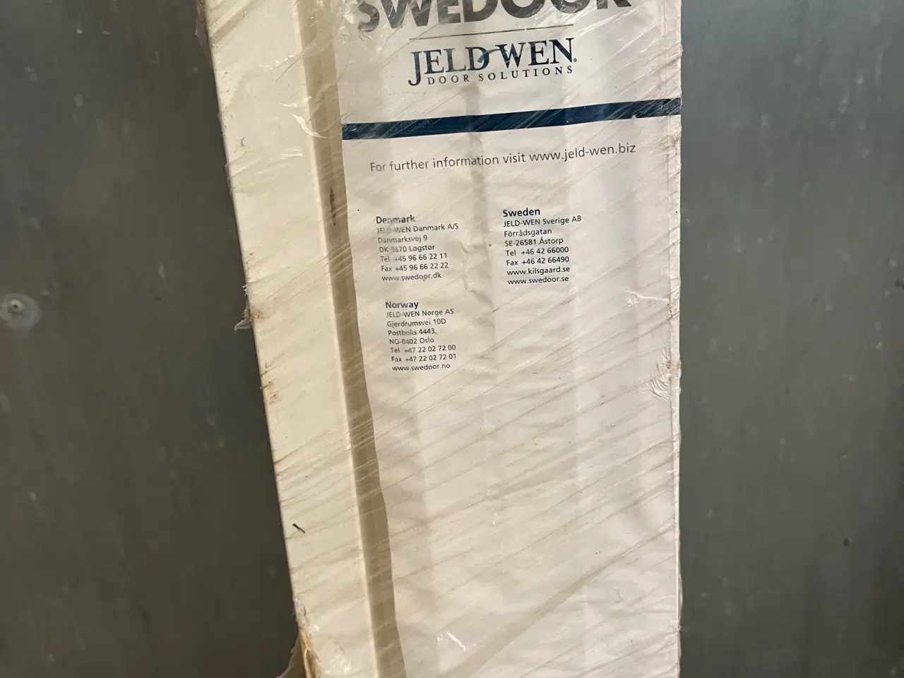 Billede 2 - Komplet dørkarm med bundstykke 886x2089 mm