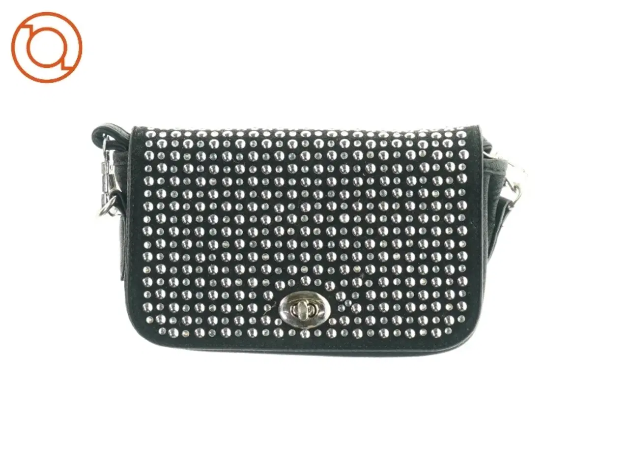 Billede 1 - Skuldertaske med Rhinestones (str. LB 22 X 12 CM)