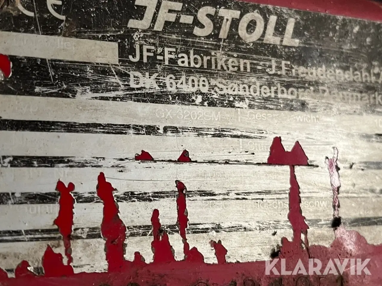 Billede 8 - Skårlægger JF-STOLL GX-3202SM