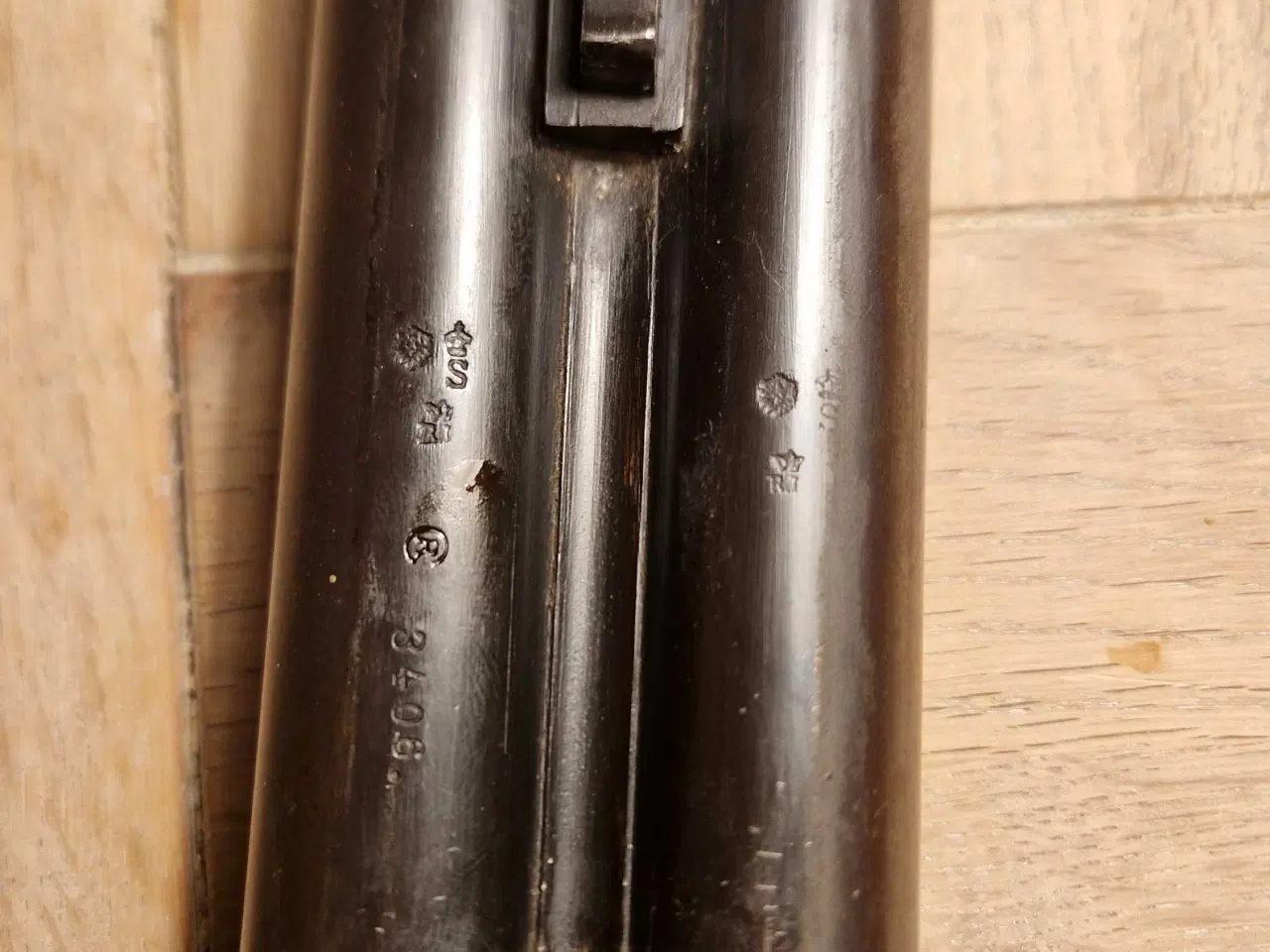 Billede 3 - Haglgevær. Hanebøsse 12/65.