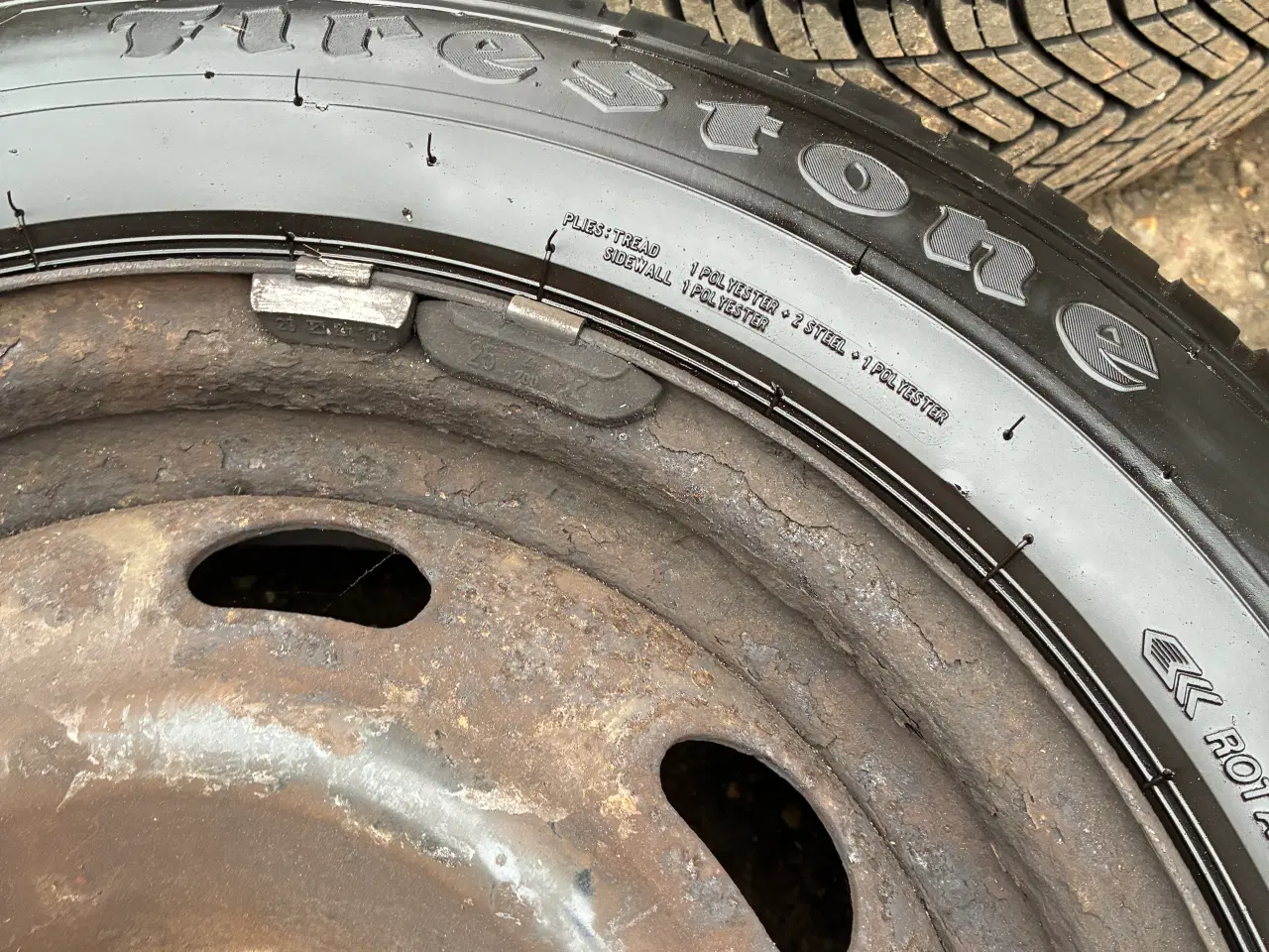 Billede 2 - Citroen hjulsæt med helårsdæk