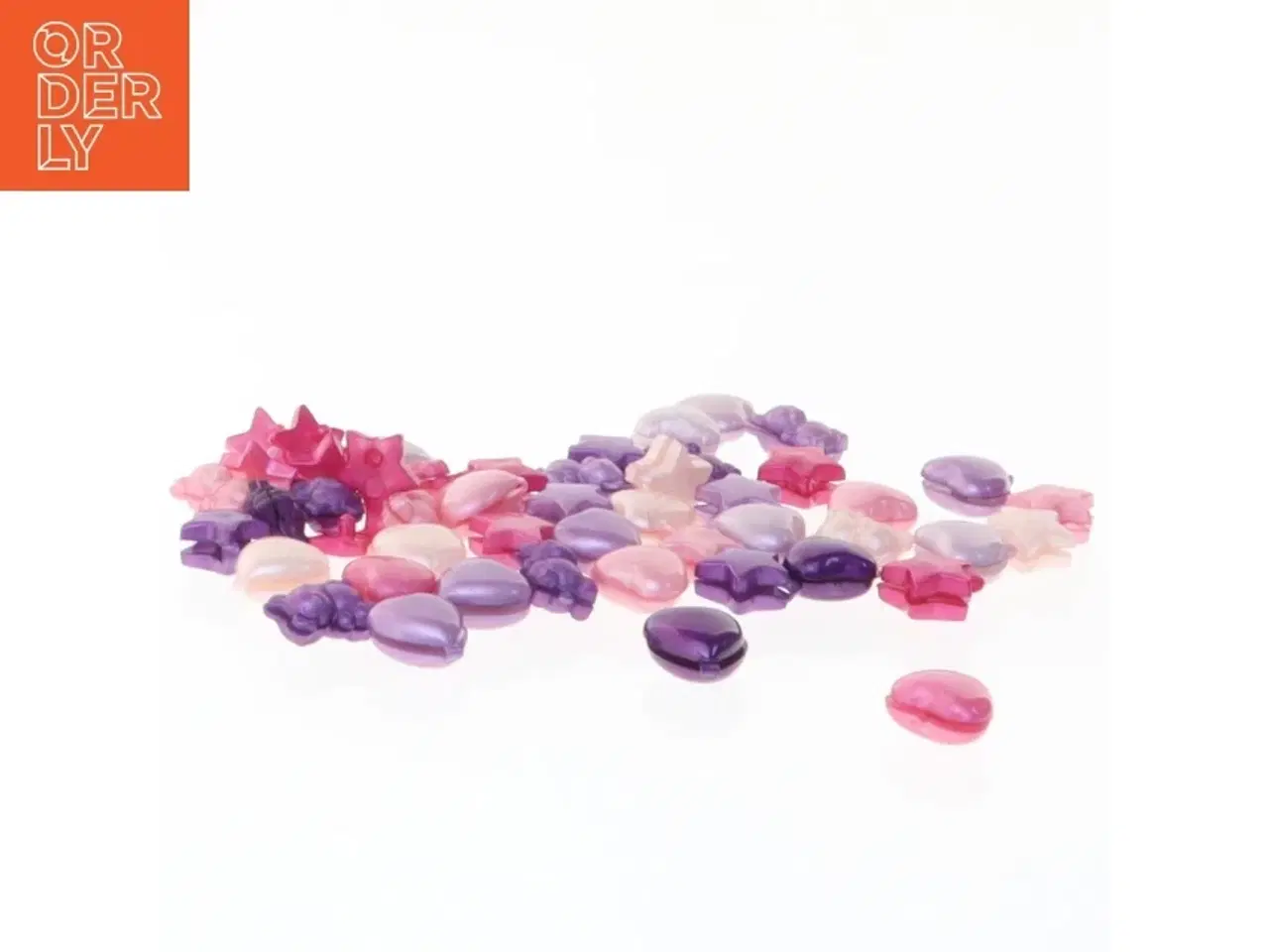 Billede 2 - Diverse legetøjsperler (str. 1 x 1 cm)