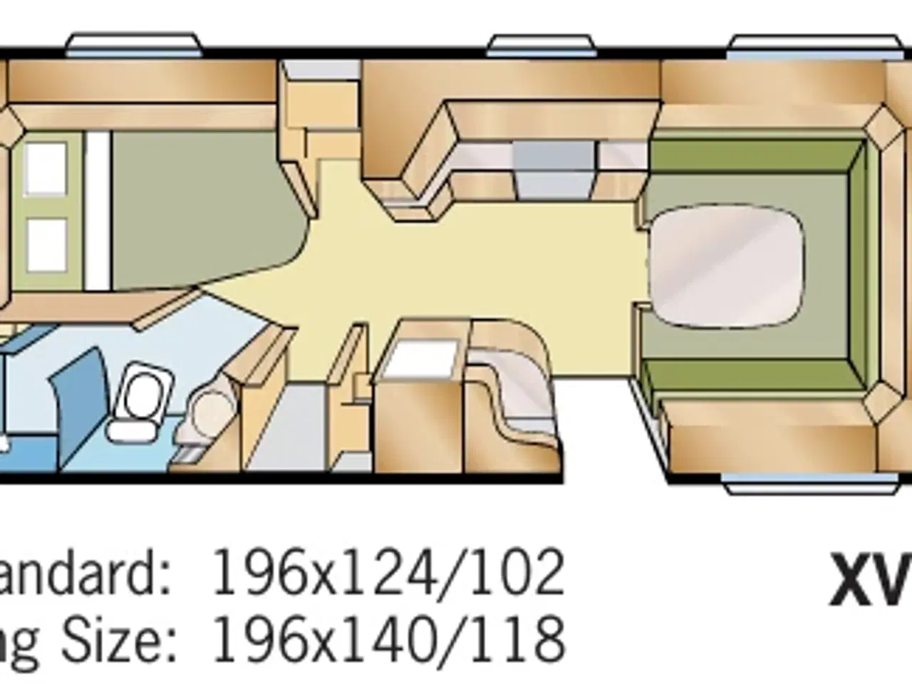 Billede 20 - Kabe ROYAL 610 DXL XV 2 King Size, årgang 2007