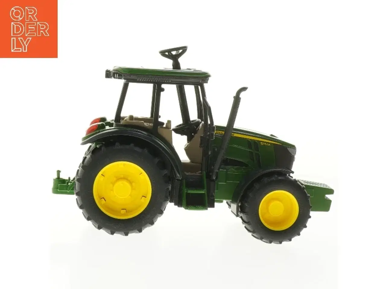 Billede 6 - Buder traktor med vogn - John Deere (str. 25x15 cm)