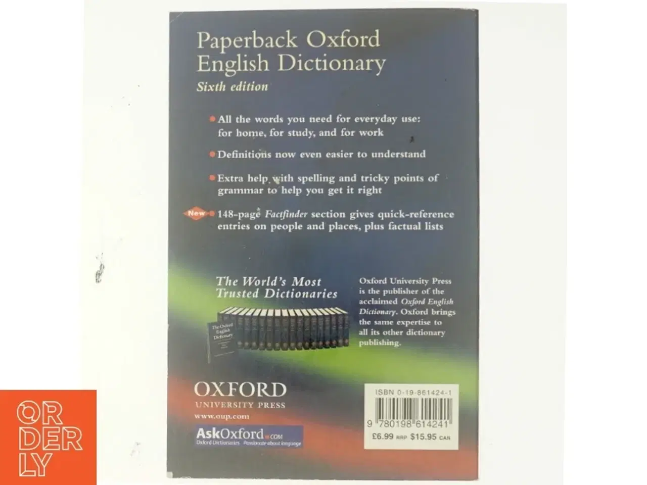 Billede 3 - Paperback Oxford English dictionary af Catherine Soanes (Bog)