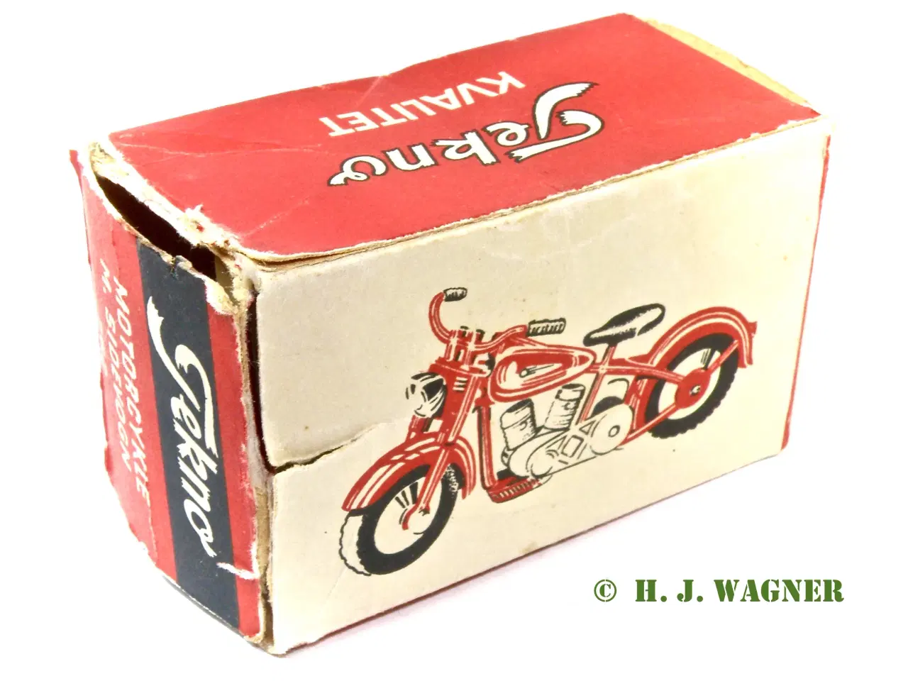 Billede 7 - TEKNO - Indian MC. med sidevogn og original box