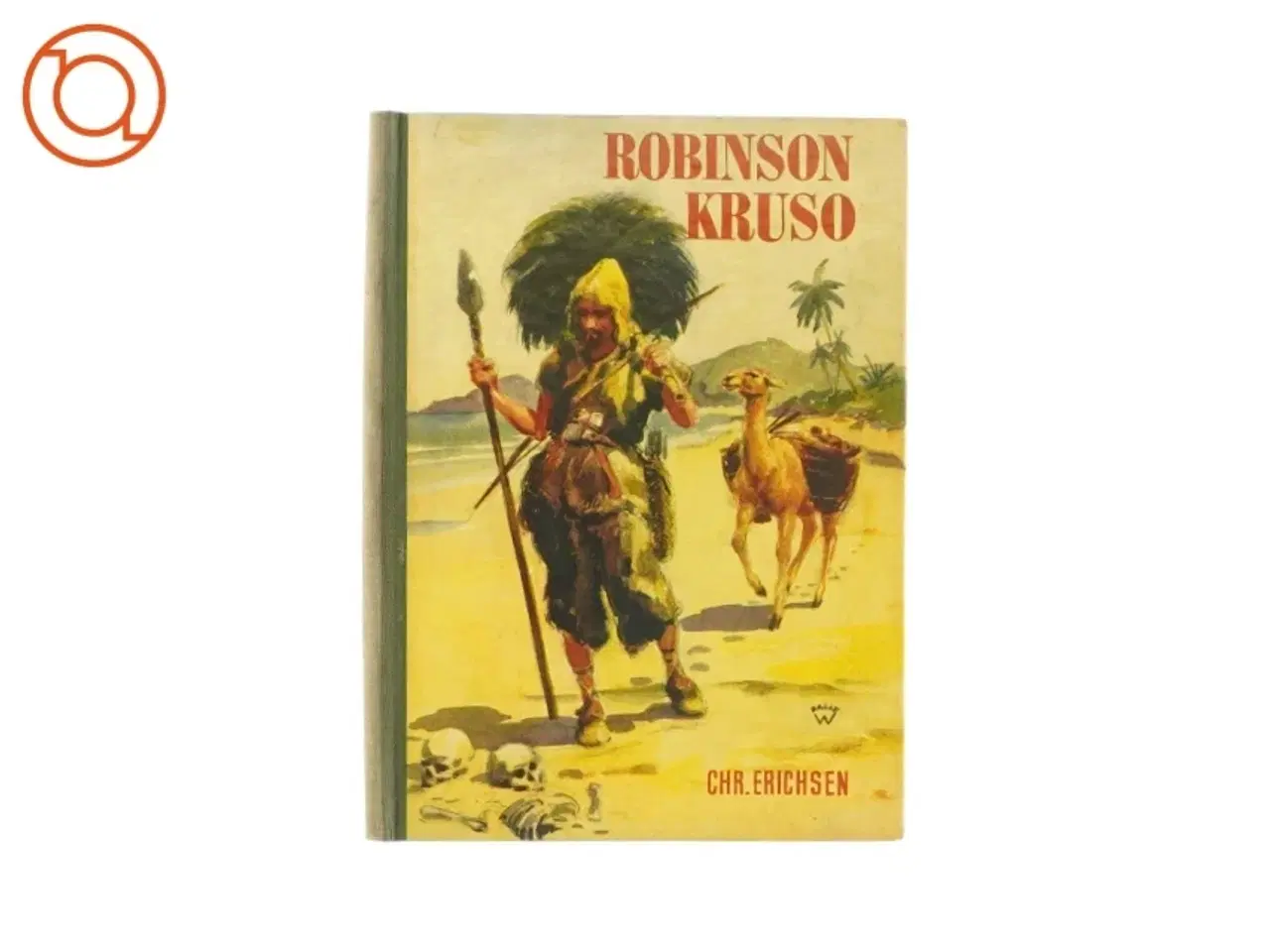 Billede 1 - Robinson Kruso af Chr. Erichsen (Bog)