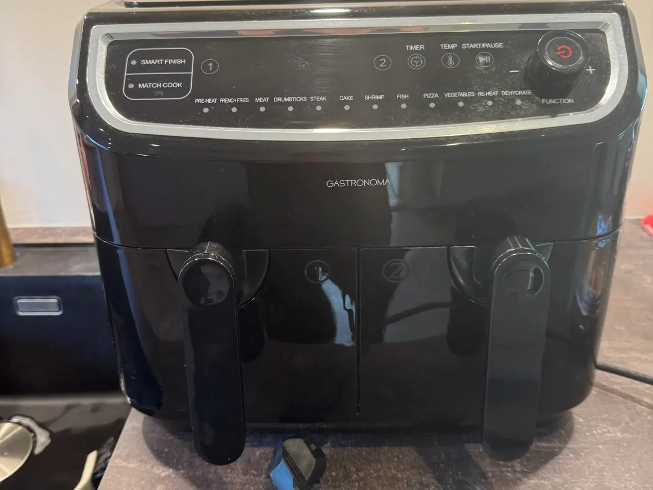 Billede 2 - Gastronoma Low Fat dobbelt airfryer 