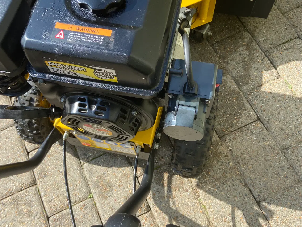 Billede 5 - Fejemaskine Texas Handy Sweep TG 720ES Med Elstart