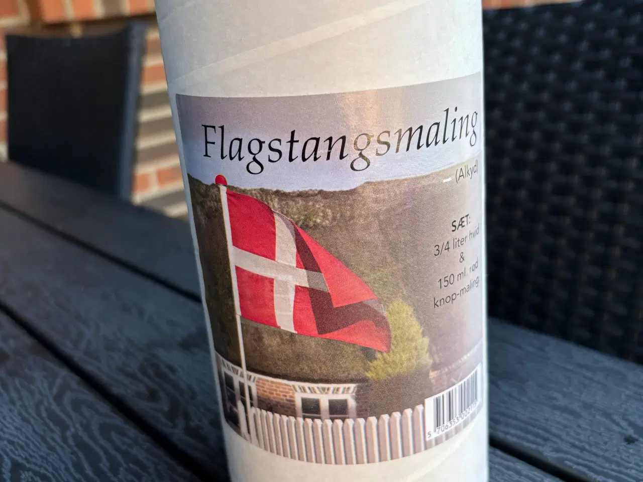 Billede 1 - Flagstangsmaling