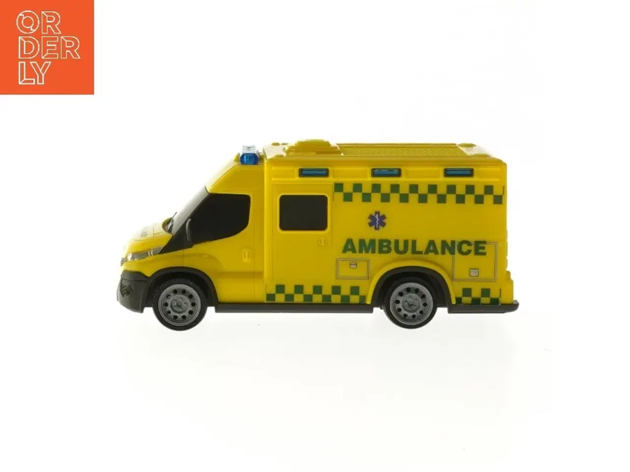 Billede 4 - Legetøjsambulance fra Dickie Toys (str. 8x7x17,5 cm)