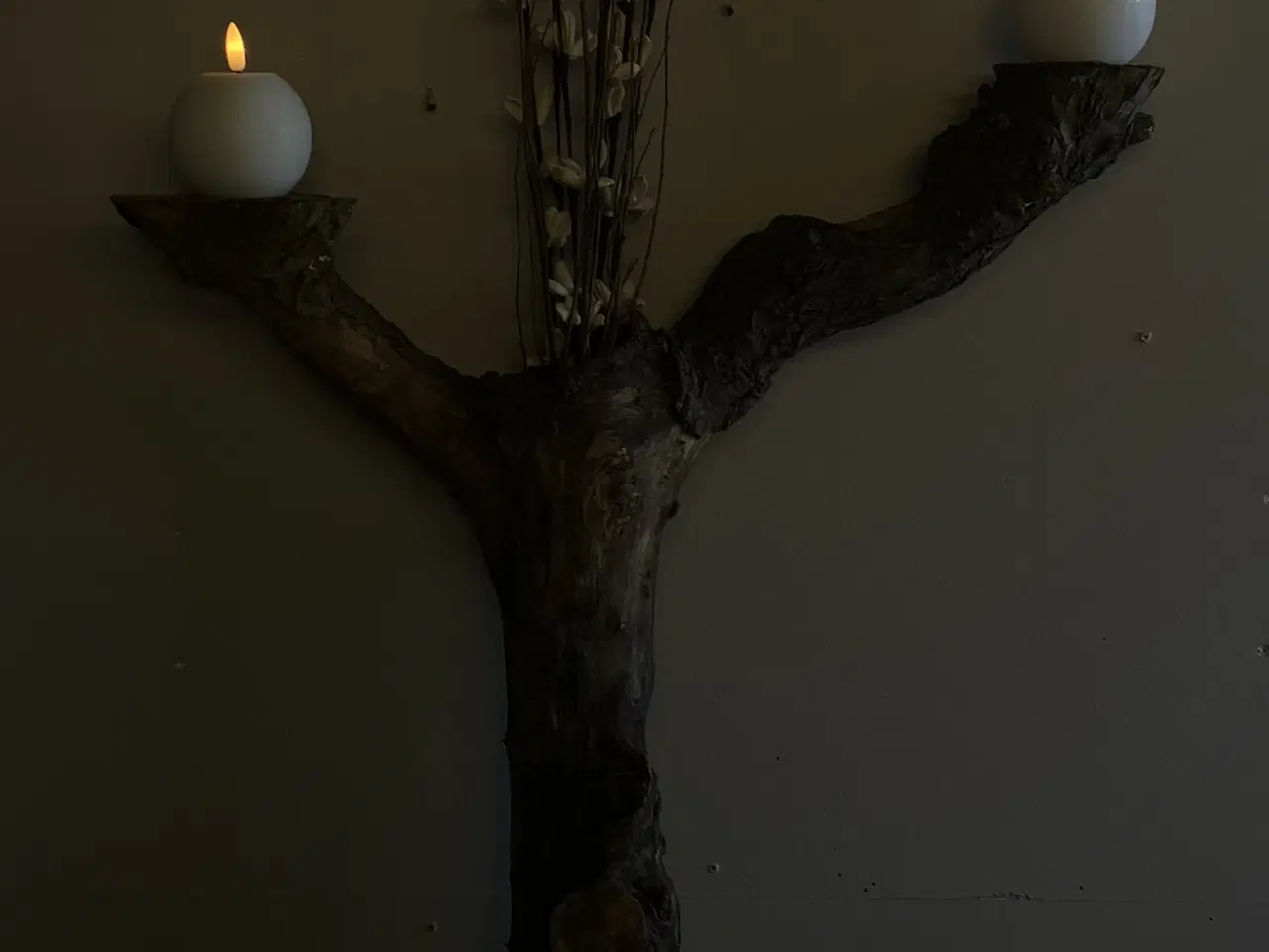 Billede 2 - Væg Lysestage 