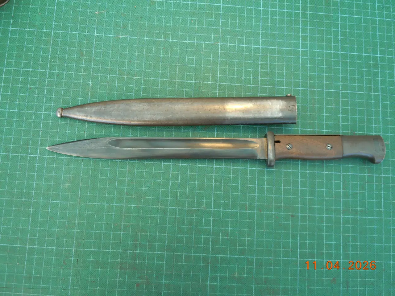 Billede 7 - K 98 bajonet nummerens med skede.