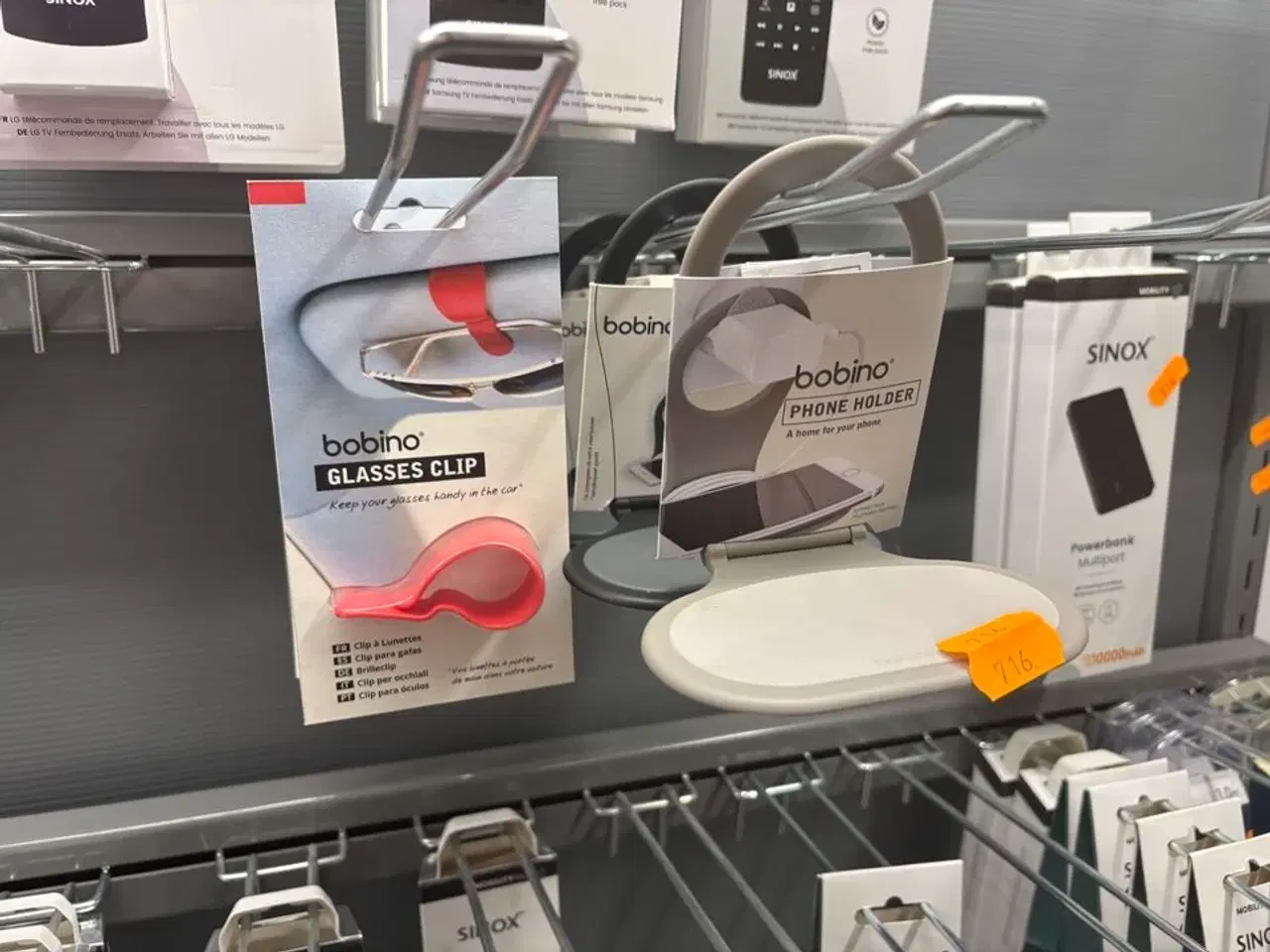 Billede 3 - Div. Mobilholdere BOBINO samt 2 stk. powerbanks