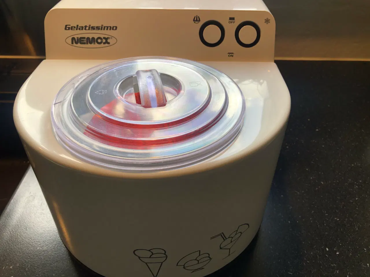 Billede 1 -  Italiensk Ismaskine,