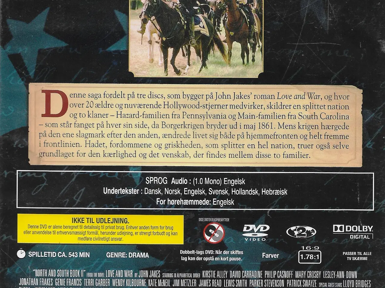 Billede 2 - Nord og Syd: Bog 2  NY i folie