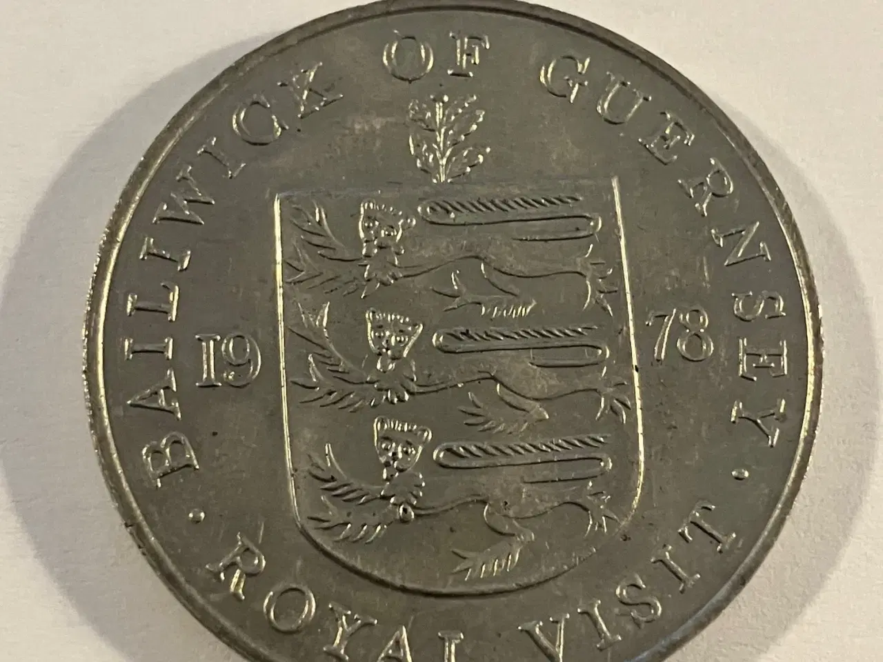 Billede 1 - 25 Pence Guernesey 1978