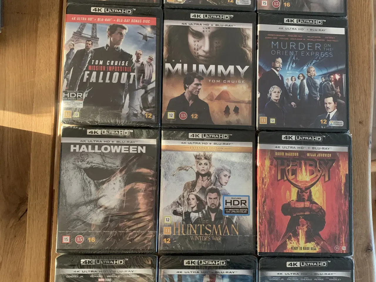 Billede 1 - 4K film sælges. Stadig i folie.