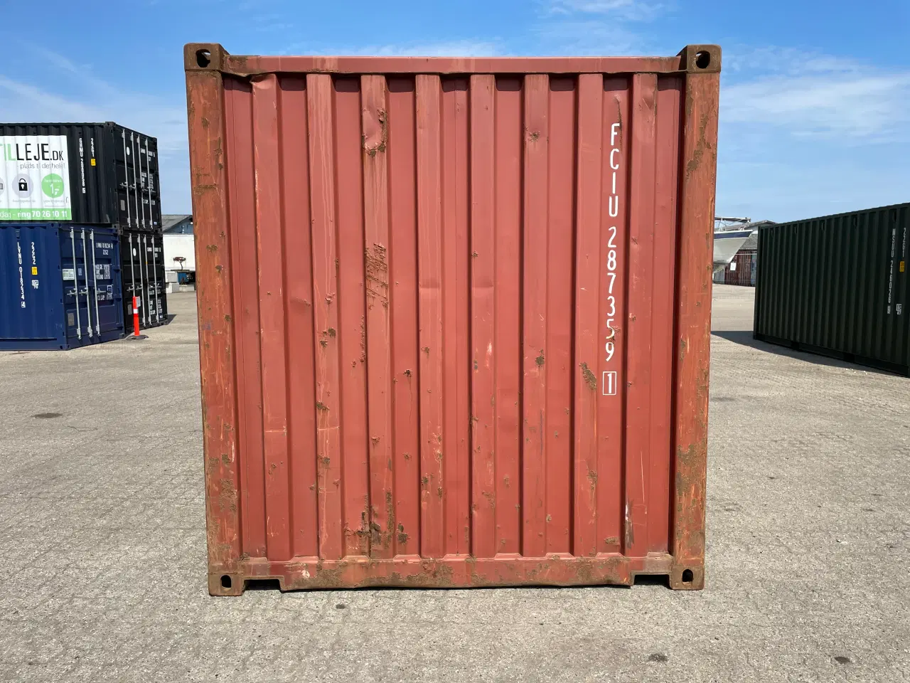 Billede 4 - 20 fods Container- ID: FCIU 287359-1