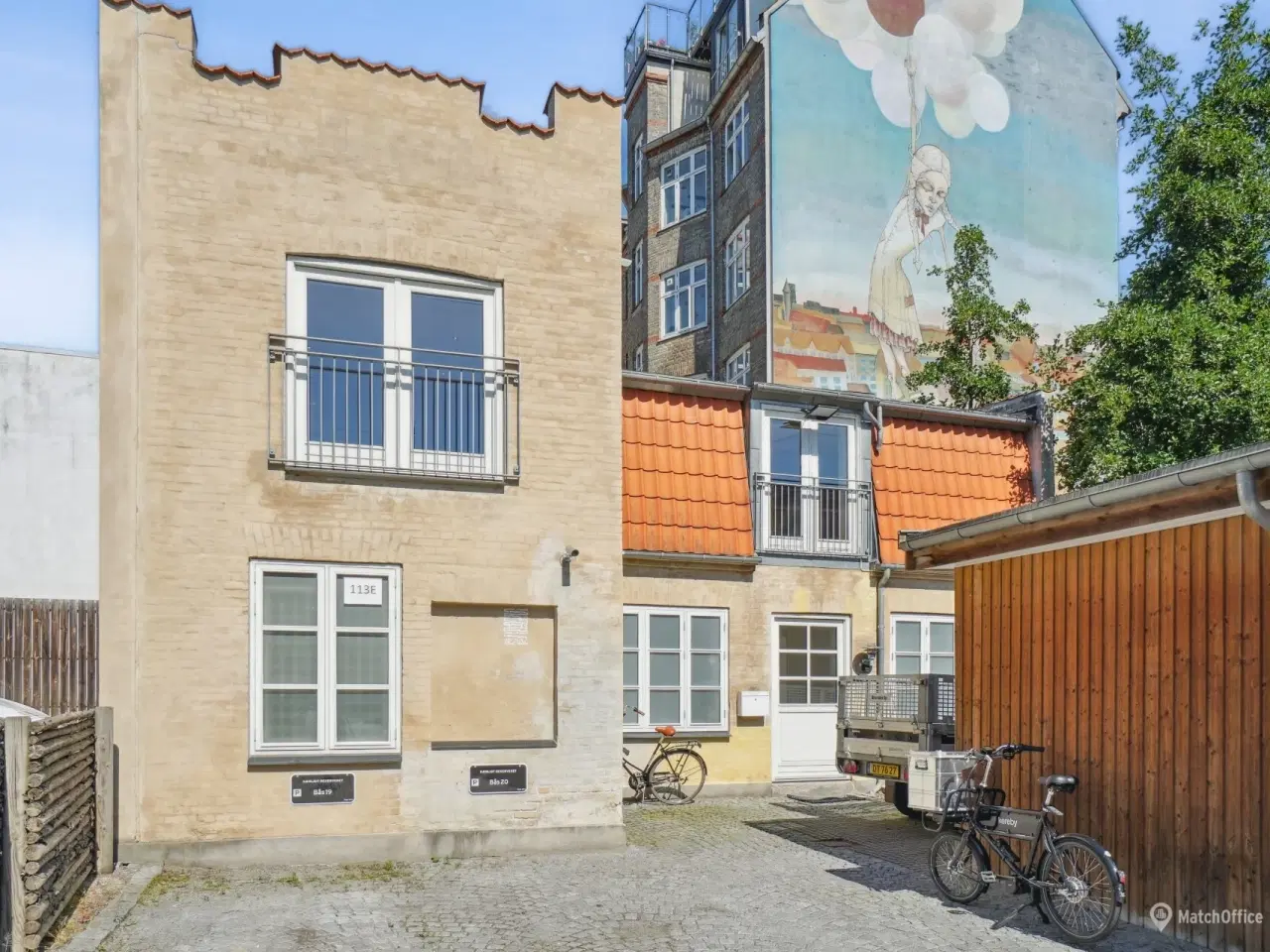 Billede 1 - Nyistandsat værkstedskontor på Jagtvej med parkering