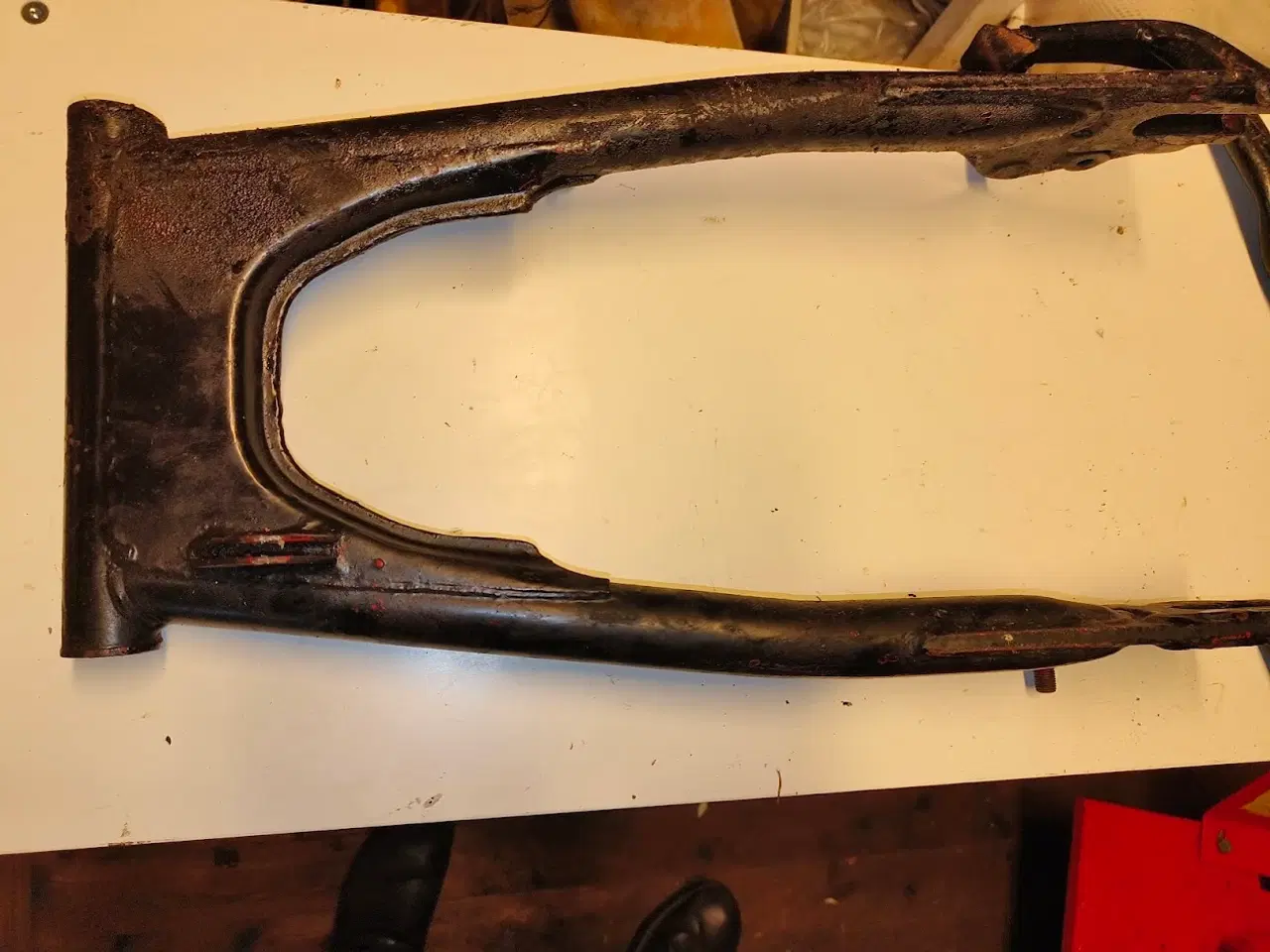 Billede 6 - Støtteben og Bagsvinger  fra suzuki gt 550