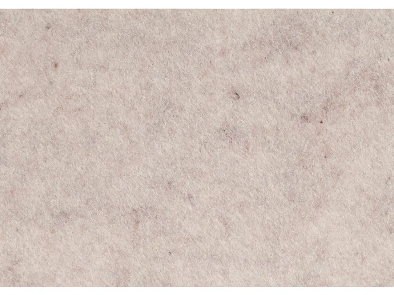 Billede 1 - Hobbyfilt A4 Råhvid Melering - 10 stk. 1,5-2 mm