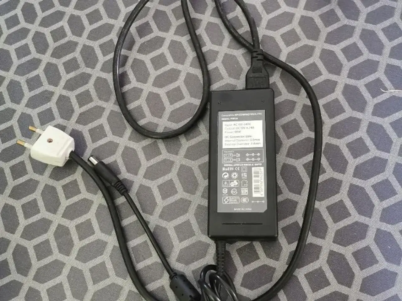 Billede 1 - Uoriginal strømforsyning HP G7 bærbar.