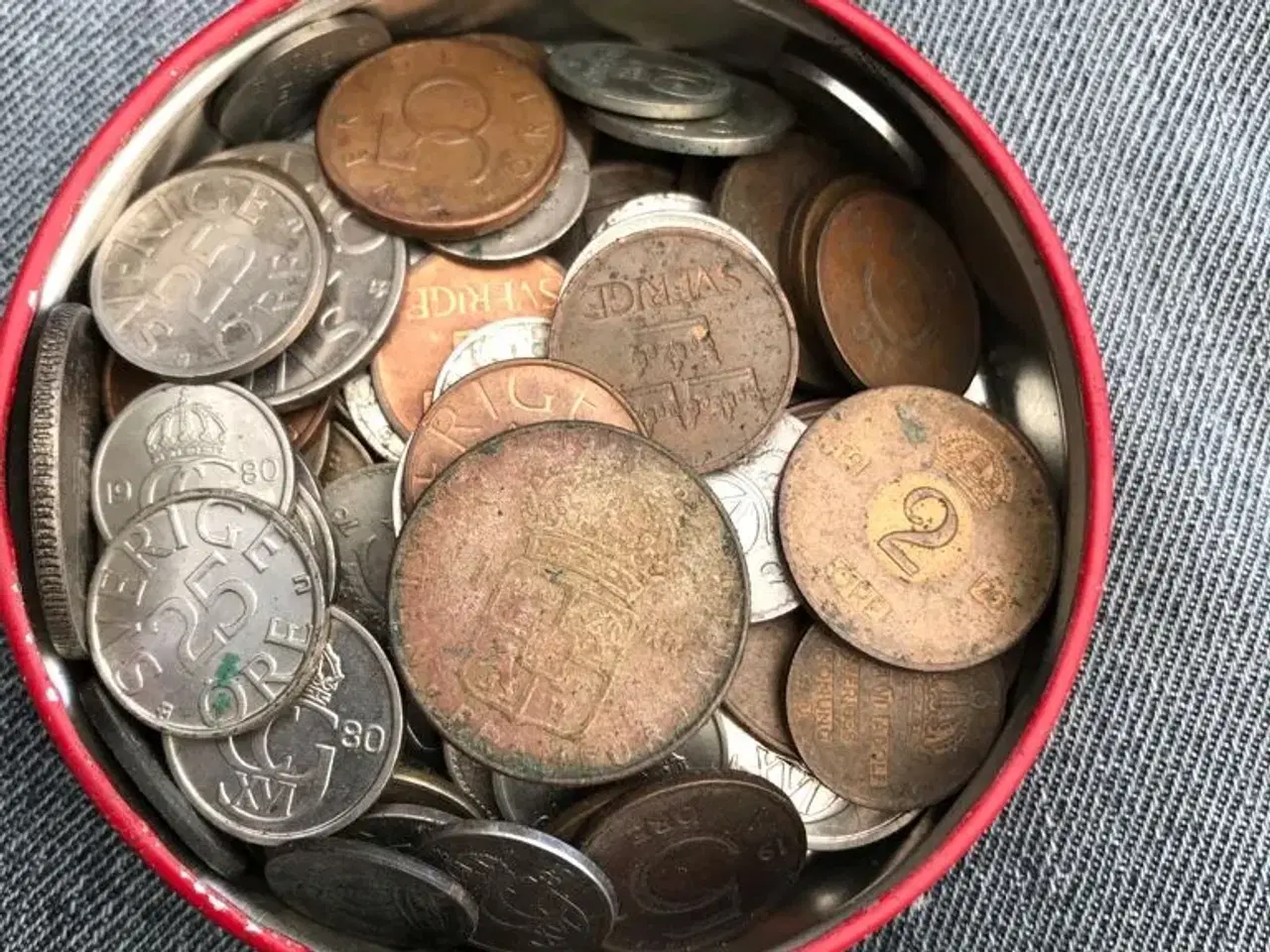 Billede 1 - Div mønter
