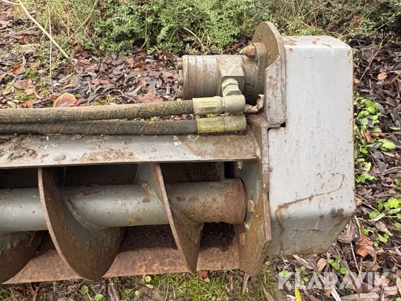 Billede 5 - Transportørsnegl med hydraulisk drev