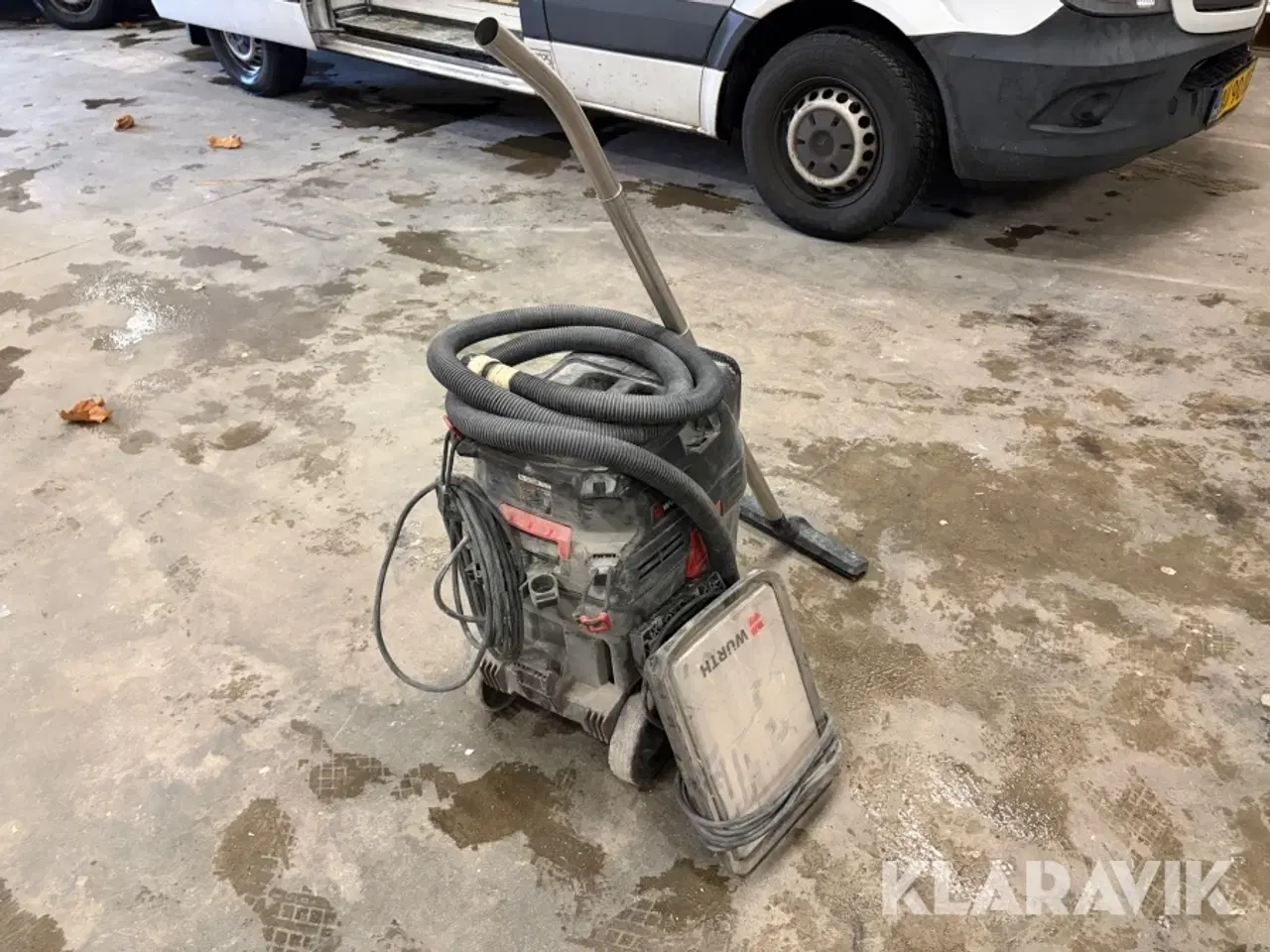 Billede 3 - Støvsuger + arbejde lampe Würth