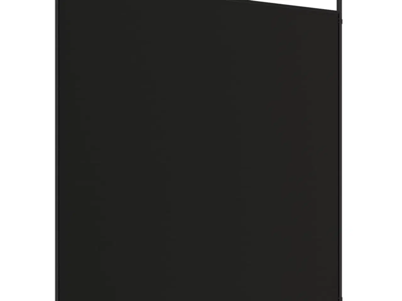 Billede 6 - 3-panels rumdeler 525x180 cm stof sort