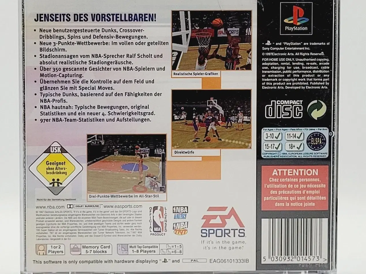 Billede 3 - ⭐️- PS1: NBA LIVE 98