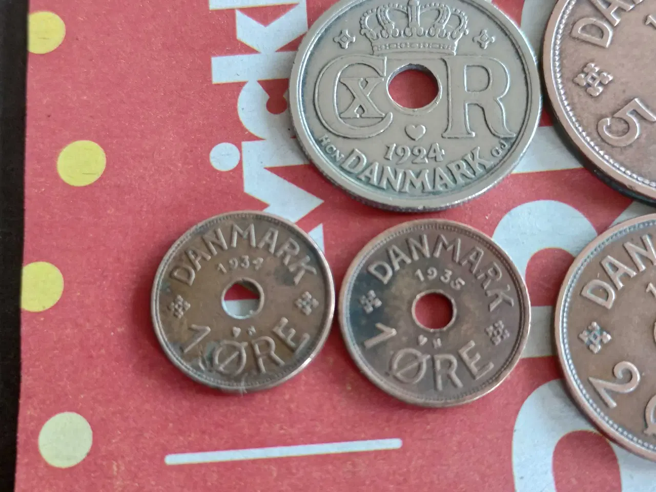 Billede 5 - Et lille lot danske mønter 