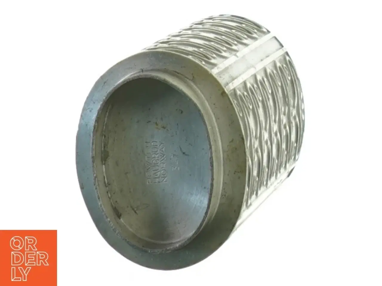 Billede 2 - Tin Vase fra Haugrun Norway (str. 17 x 8 x 6 cm)